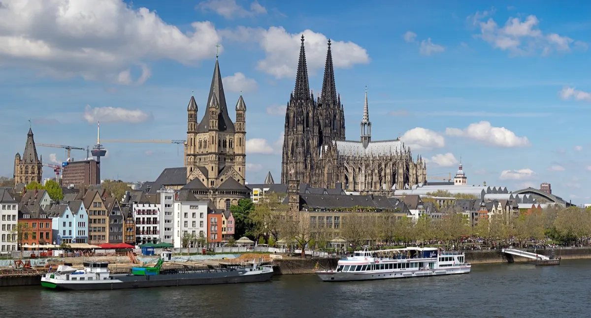 ケルン大聖堂の風景