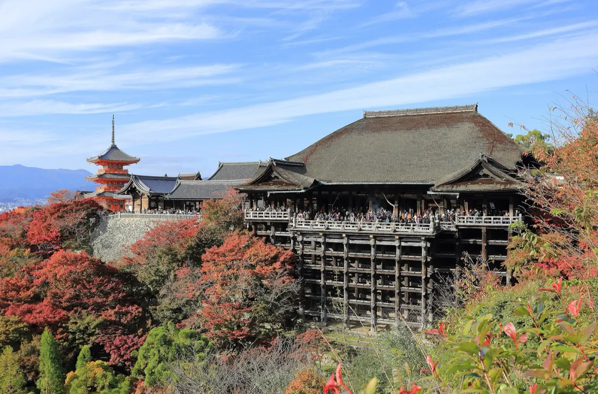 京都 東山（清水寺・祇園）の風景