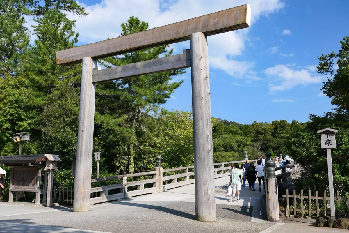 伊勢神宮（外宮・内宮）の風景