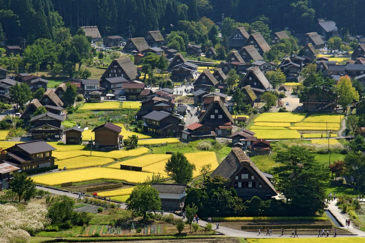 白川郷の風景