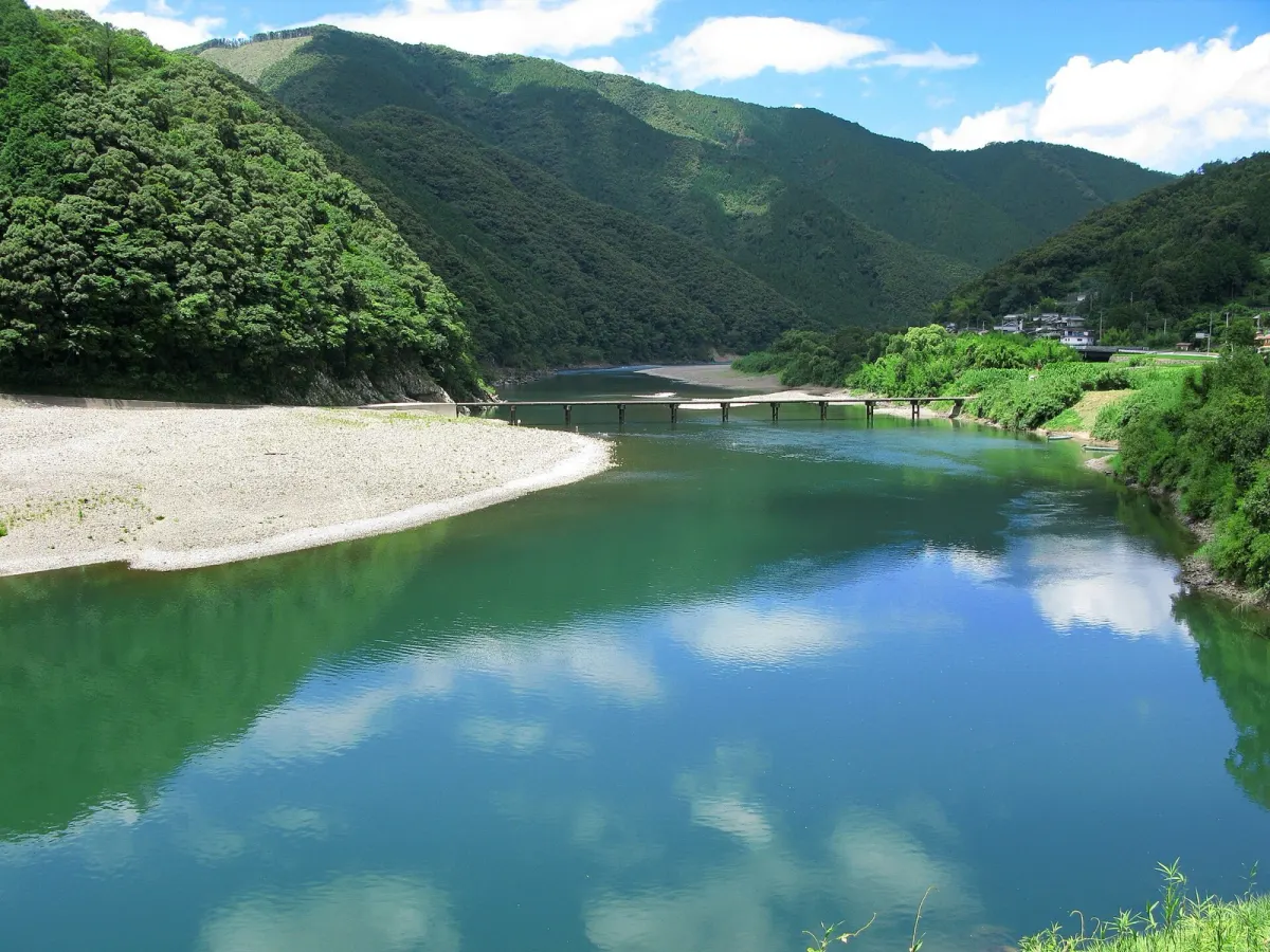 四万十川の風景